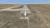 XPLANE11：落地银川河东机场，这机轮的声音就知道重着陆