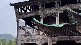 当年的富贵人家，如今房子破败如此