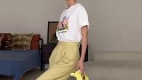 黄色真是活力满满呢夏季穿搭