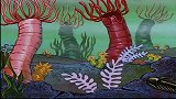 海绵宝宝章鱼哥来到原始时代，这里终于没有海绵宝宝捣乱了