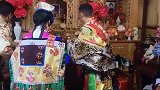香格里拉藏族婚礼。敬佛敬神灵敬长辈。