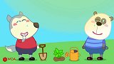 儿童卡通片：小萌娃们想办法给太阳降温