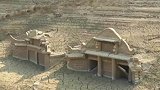 重庆肖家沟水库水位见底，大量古建筑重见天日，犹如沙漠一般