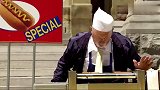 国外恶搞，卖热狗的老头出了差错，太逗了