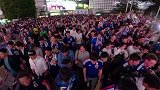 全民足球狂！日本队赢球点燃整个涉谷