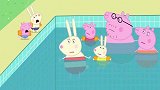 小猪佩奇：别看猪爸爸胖，身手超灵活，他还可以潜水拿东西