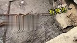这是碰见地球磁场了吗？太有意思了