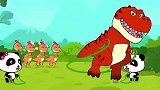 宝宝巴士恐龙世界：奇奇和恐龙们一起跳绳真开心