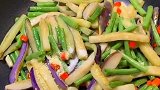 非常好吃的家常菜豆角茄子，你会做吗，喜欢的可以试试哦