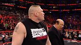WWE-17年-RAW第1244期：高柏飞冲肩再次秒杀莱斯纳 携手海曼落荒而逃-花絮