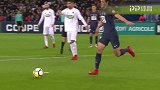 卡瓦尼屡失单刀拉比奥破门 1718赛季法国杯巴黎4-2甘冈