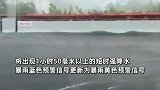 上海发布暴雨黄色预警：高架开车像开船，外卖小哥游泳出行