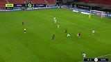 上半场补时第1分钟雷恩球员格勒尼耶射门 - 被扑