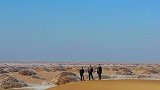 冬天的罗布泊沙漠，神秘而又美丽的生命禁区