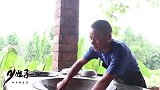 四娃的新灶开火喽，甄子饭配上盐菜回锅肉，做法很简单味道很四川