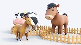 农场里的动物们找妈妈