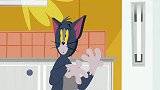 猫和老鼠：汤姆为了躲避炎热的夏天，把主人的电风扇给偷走了！