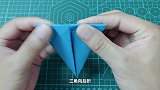 儿时的玩具飞机折纸，谁还记得怎么折