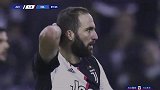 第90分钟尤文图斯球员伊瓜因射门-绝佳机会打偏