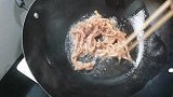 居家男教你春笋炒坐墩肉，肉丝滑嫩春笋爽脆