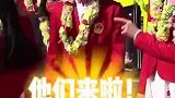 内地奥运健儿访港团抵港香港各界热烈欢迎