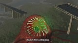 汽车加速遇上“恶魔蠕虫”会怎样？3D动画模拟，画面太刺激！
