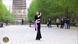 玲珑广场舞《探清水河》，小红老师独舞，千娇百媚，入情入境！
