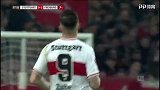 第27分钟斯图加特球员楚伯射门