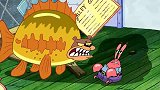 海绵宝宝：海底世界的凶猛生物，结果喜欢挠肚子，凶猛变成凶萌！