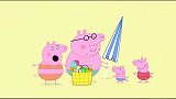 小猪佩奇：大太阳，猪妈妈给孩子涂防晒霜！