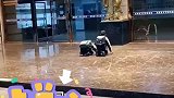 为能取得好成绩，在孔子像前磕头跪拜
