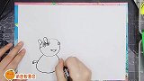 小猪佩奇：佩奇和乔治在家里举办了化装舞会