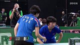 2018乒乓球世界杯女团第一轮 丁宁刘诗雯3-1车孝心金南海-精华
