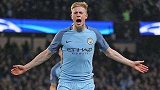德布劳内入选FIFA年度最佳阵容候选 英超喂饼王当之无愧