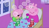 小猪佩奇：猪爸爸给乔治装赛车，自己却玩了起来，真幼稚啊！