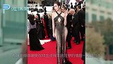 内衣女王戛纳蹭红毯，身穿性感服饰惹争议，网友：这也太露了