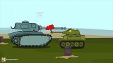 坦克世界搞笑动画：醒的真是时候，不会是个陷阱吧？