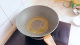 大火快速炒出来的空心菜，翠绿可口非常好吃