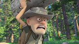 熊出没之探险日记：琳姐遇到真正的野人，这野人颜值太高了，酥了