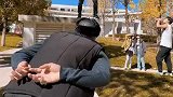 今天和大爷一起去公园遛弯