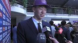 CBA状元王少杰：想与家人分享喜悦！争取在北控有固定上场时间