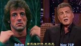 好莱坞四大肌肉猛男巨星，颜值今昔对比，史泰龙75岁