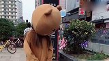 网红熊竟然尝试下香烟的味道，这下被呛了吧！太欢乐了！