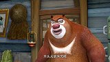 熊出没：小松鼠正在长牙期，把光头强的家快啃完了，好心疼