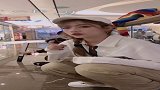 钟婷小姐姐这胃口真是与众不同，笑容好甜