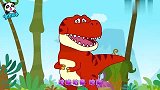 宝宝巴士之恐龙：霸王龙带小朋友体会白垩纪时期，真相：弱肉强食
