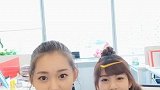 创造101：俩刚刚做完妆发的两个小可爱