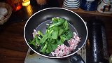 菜心怎么炒好吃又简单，简单又好吃的肉末炒菜心，超级下饭