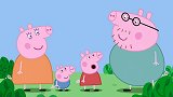 小猪佩奇：佩奇一家看见咖啡馆，结果房子破败，但还是喝到咖啡！