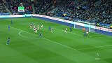 英超-1718赛季-射门39' 阿德里·安席尔瓦刁钻任意球直射险些扩大比分